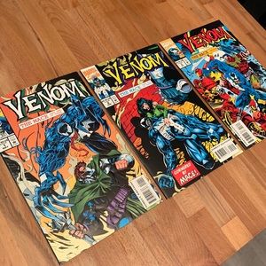 Venom The Mace (mini series, part 1-3) comics 1994